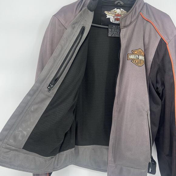 Vintage Harley Davidson Motorcycle Jacket Men Size M - Picture 4 of 7